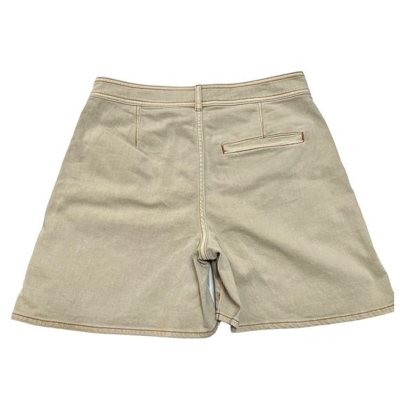 Pilcro Anthropologie Tan High Rise Denim 6” Casual Shorts Women’s 29 - Picture 3 of 7
